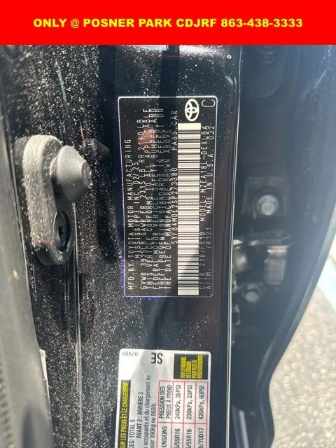 Used 2025 Black Toyota LE image 5