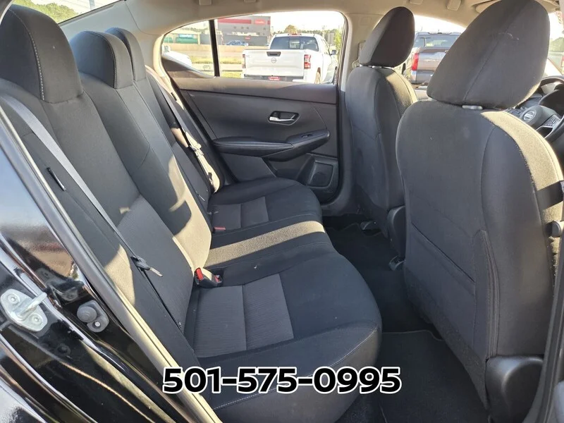 Used 2023 Super Black NISSAN SV CVT image 16