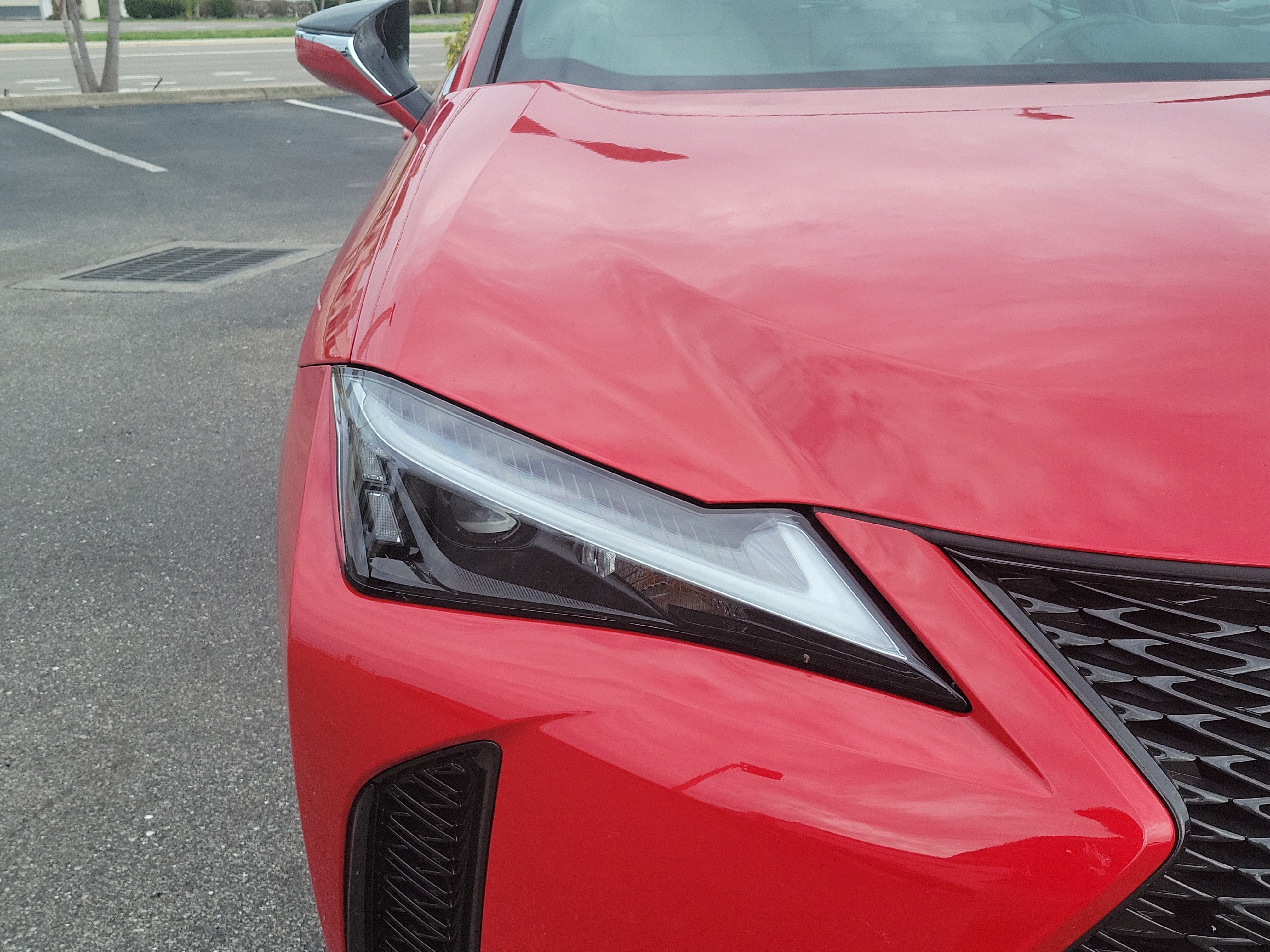Used 2024 Redline with Obsidian Roof Lexus UX 250h F SPORT Design image 6
