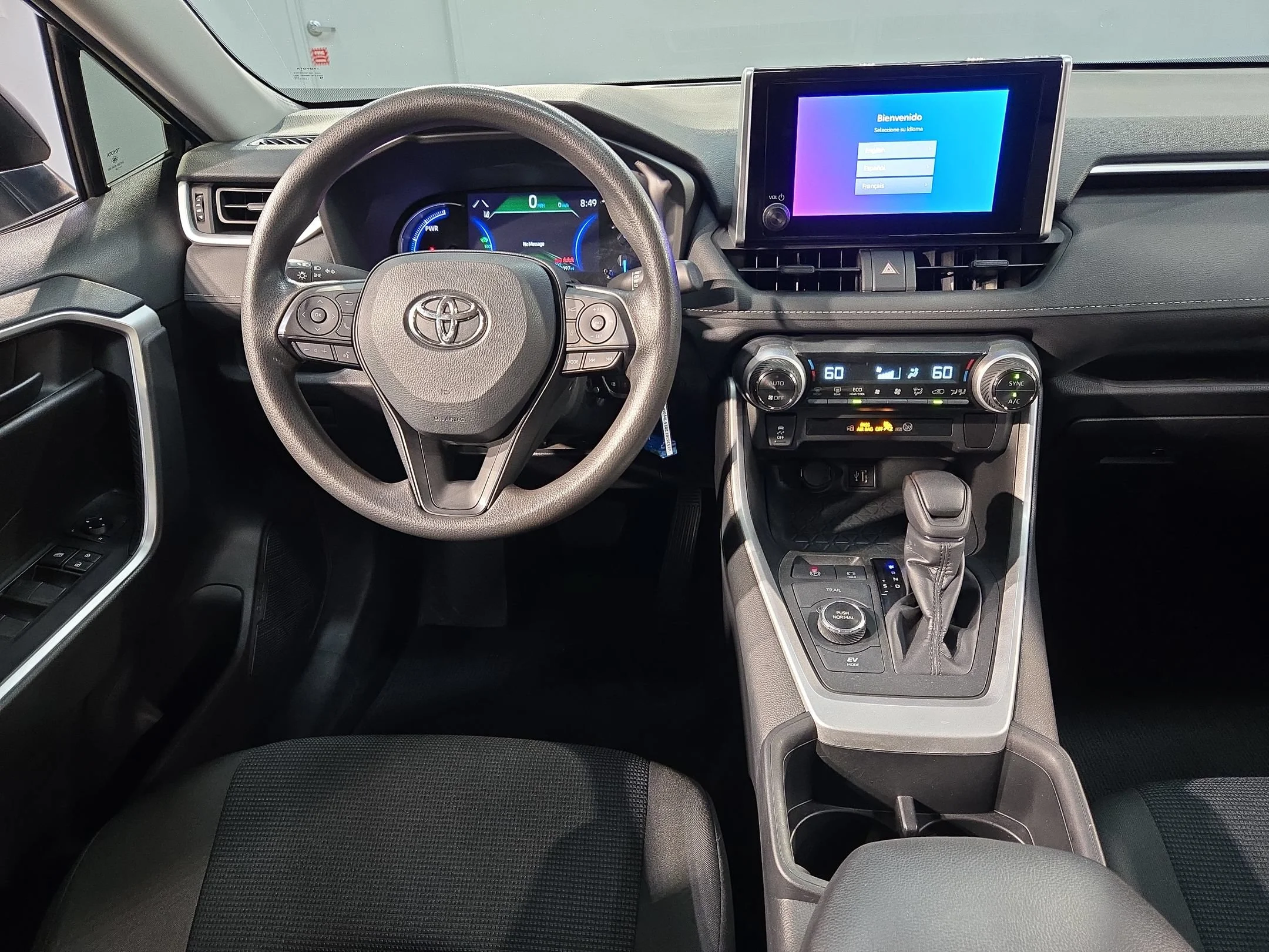 Certified Used 2024 Midnight Black Metallic Toyota Hybrid LE image 9