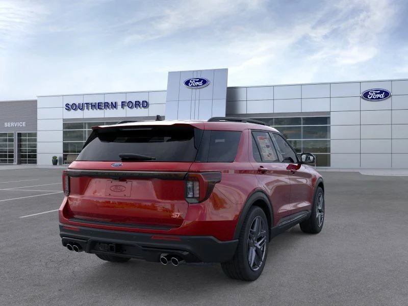 New 2026 Rapid Red Metallic Tinted Clearcoat Ford ST image 9