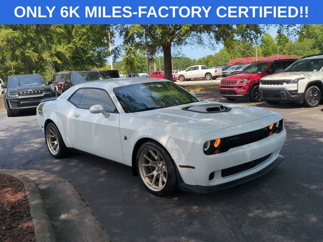 Used 2023 White Dodge R/T Scat Pack Widebody image 7