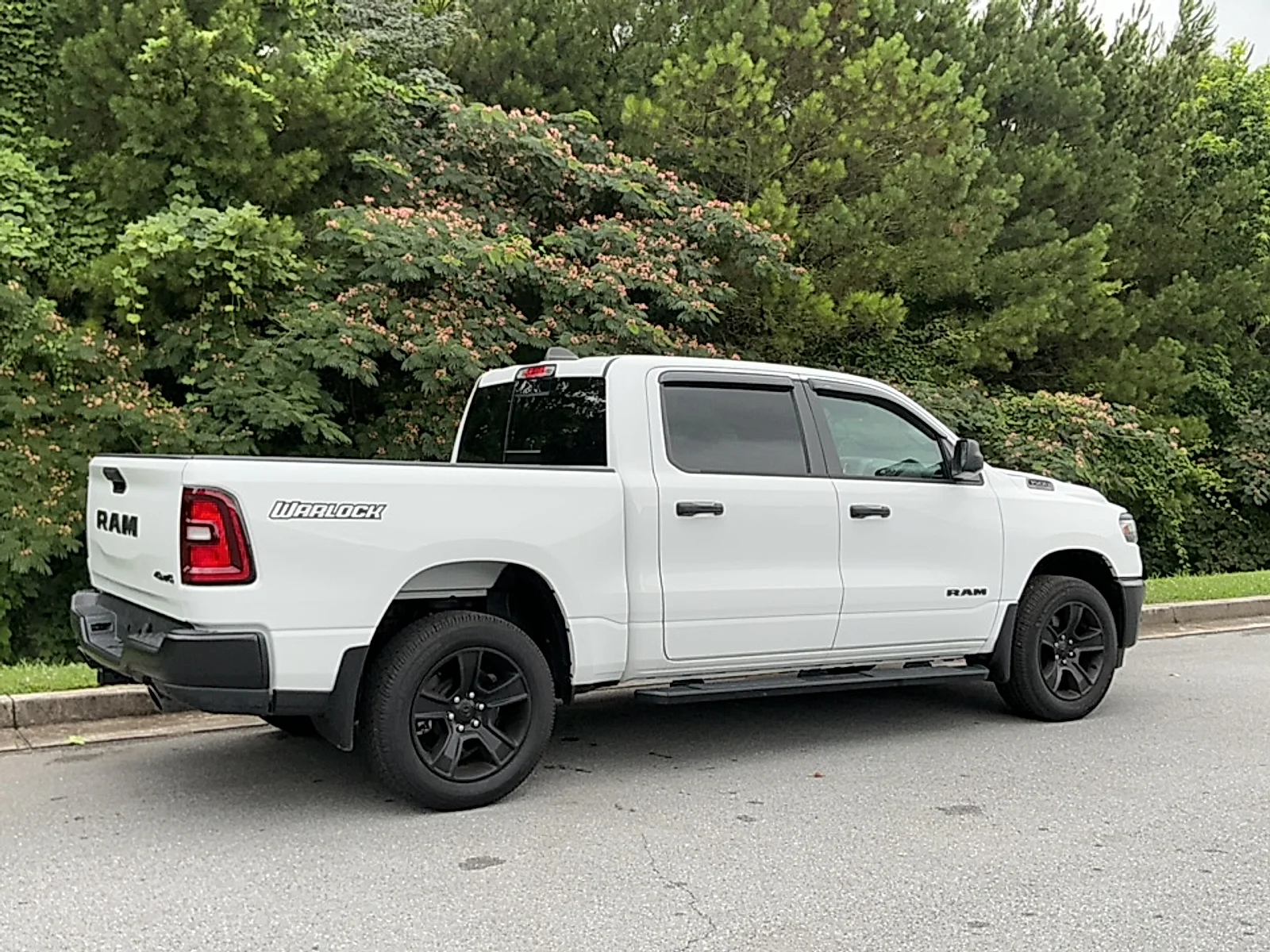 Used 2025 Bright White Clearcoat Ram Warlock Crew Cab 4x4 5
