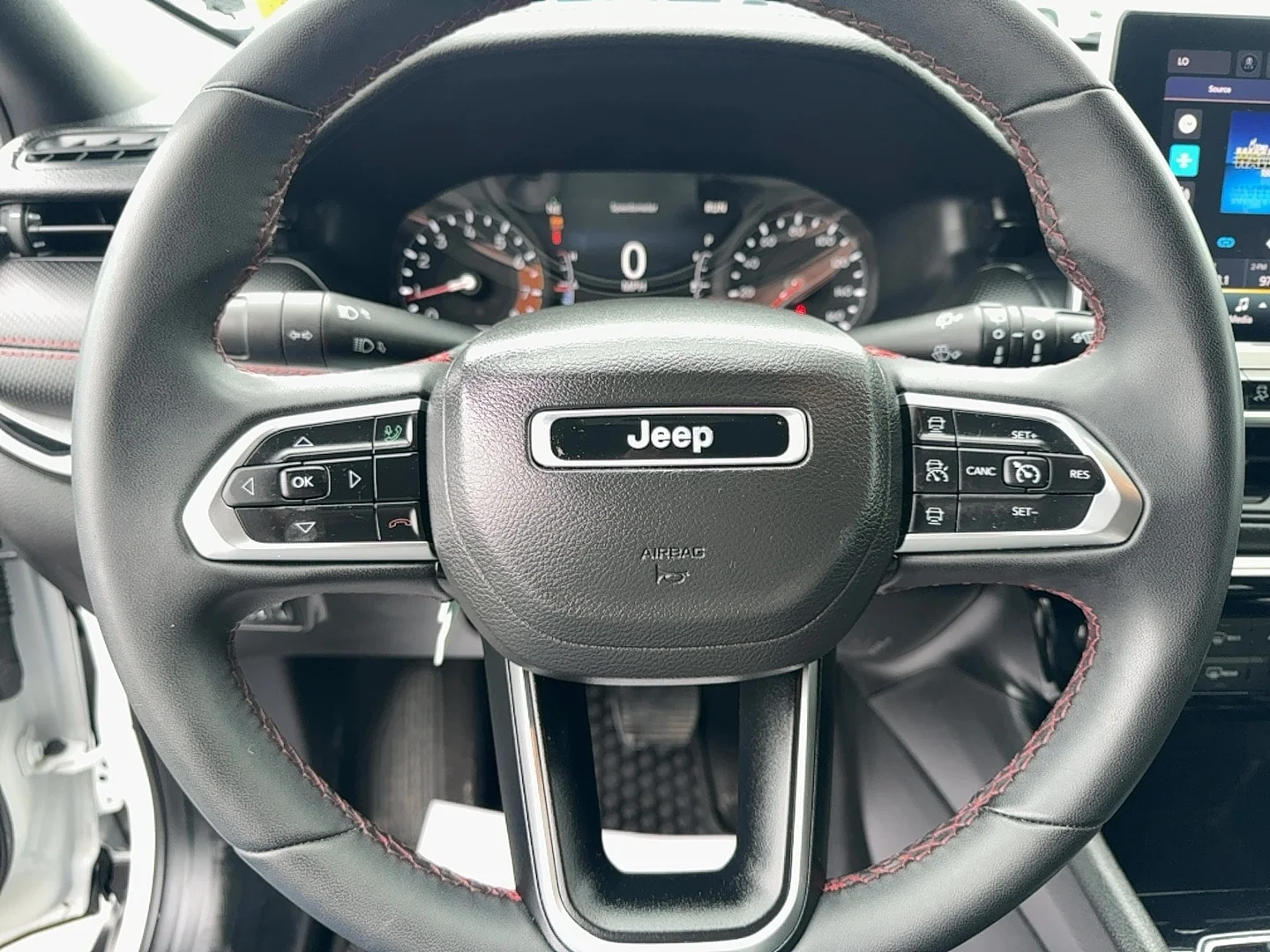 Used 2023 Bright White Clearcoat Jeep Trailhawk image 14