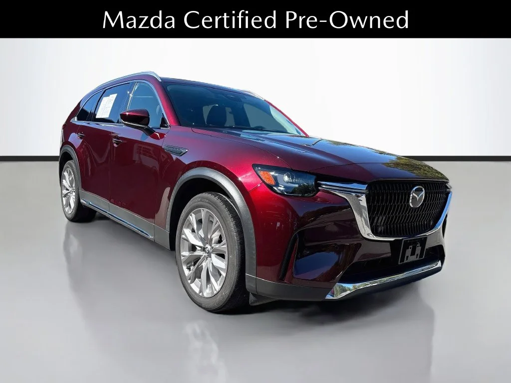 Certified Used 2024 Red Mazda 3.3 Turbo Premium image 1