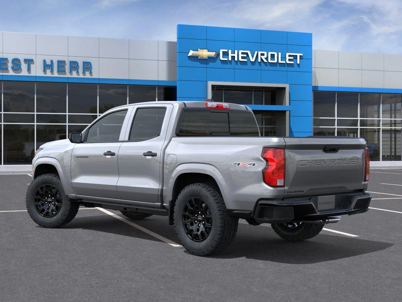 New 2026 Sterling Gray Metallic Chevrolet WT image 3