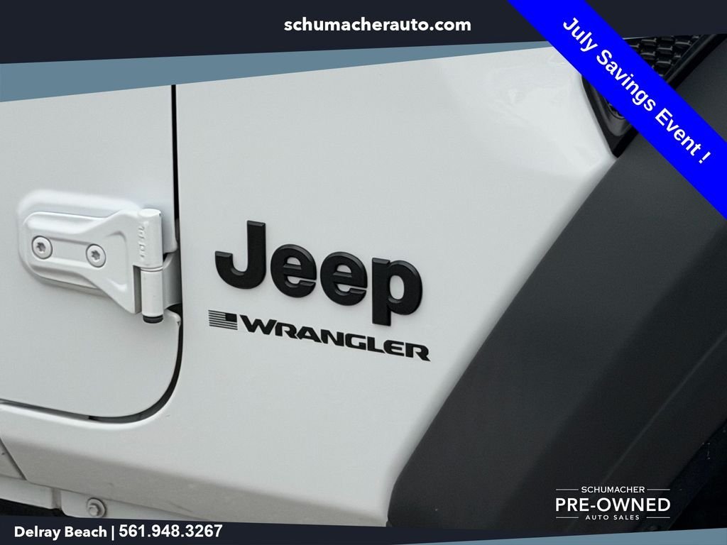 Used 2024 White Jeep Sport S image 10