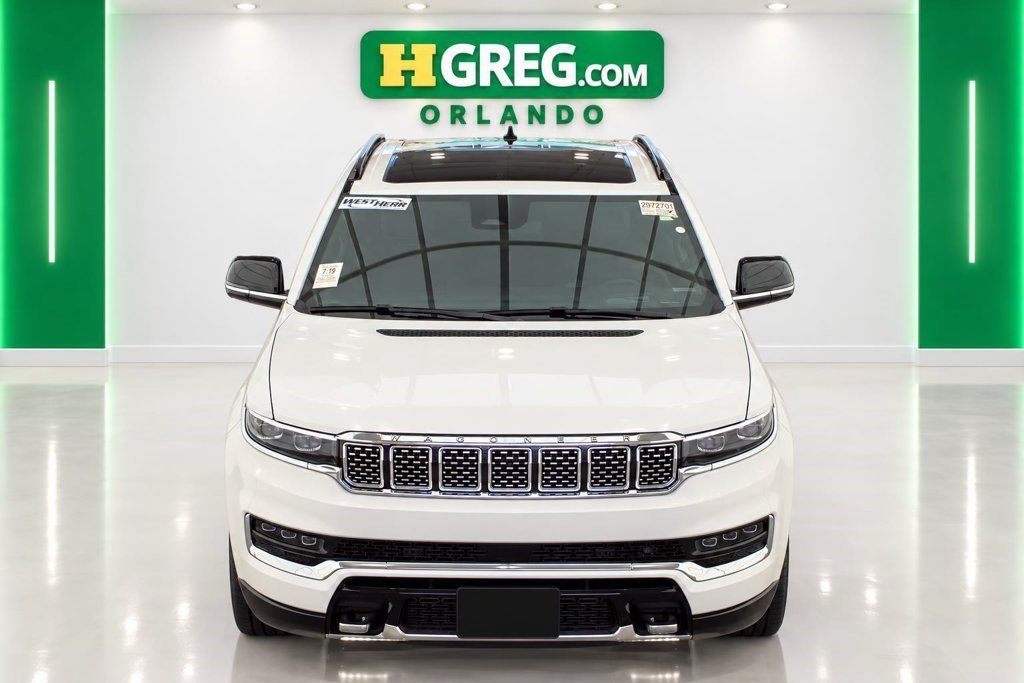 Used 2024 Bright White Clearcoat Jeep Series III image 5