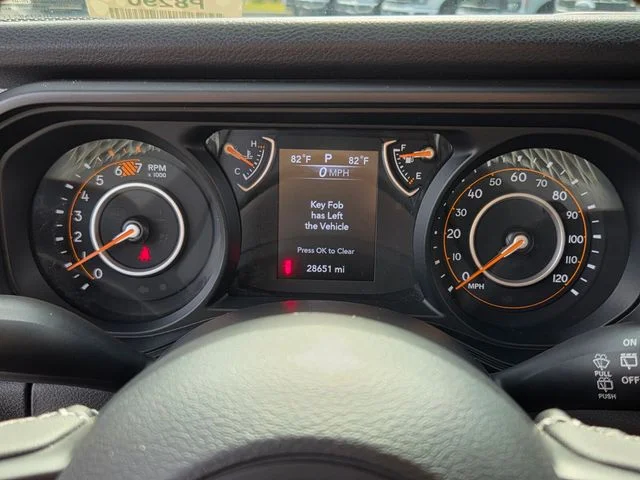 Used 2025 Bright White Clearcoat Jeep Sport S image 19