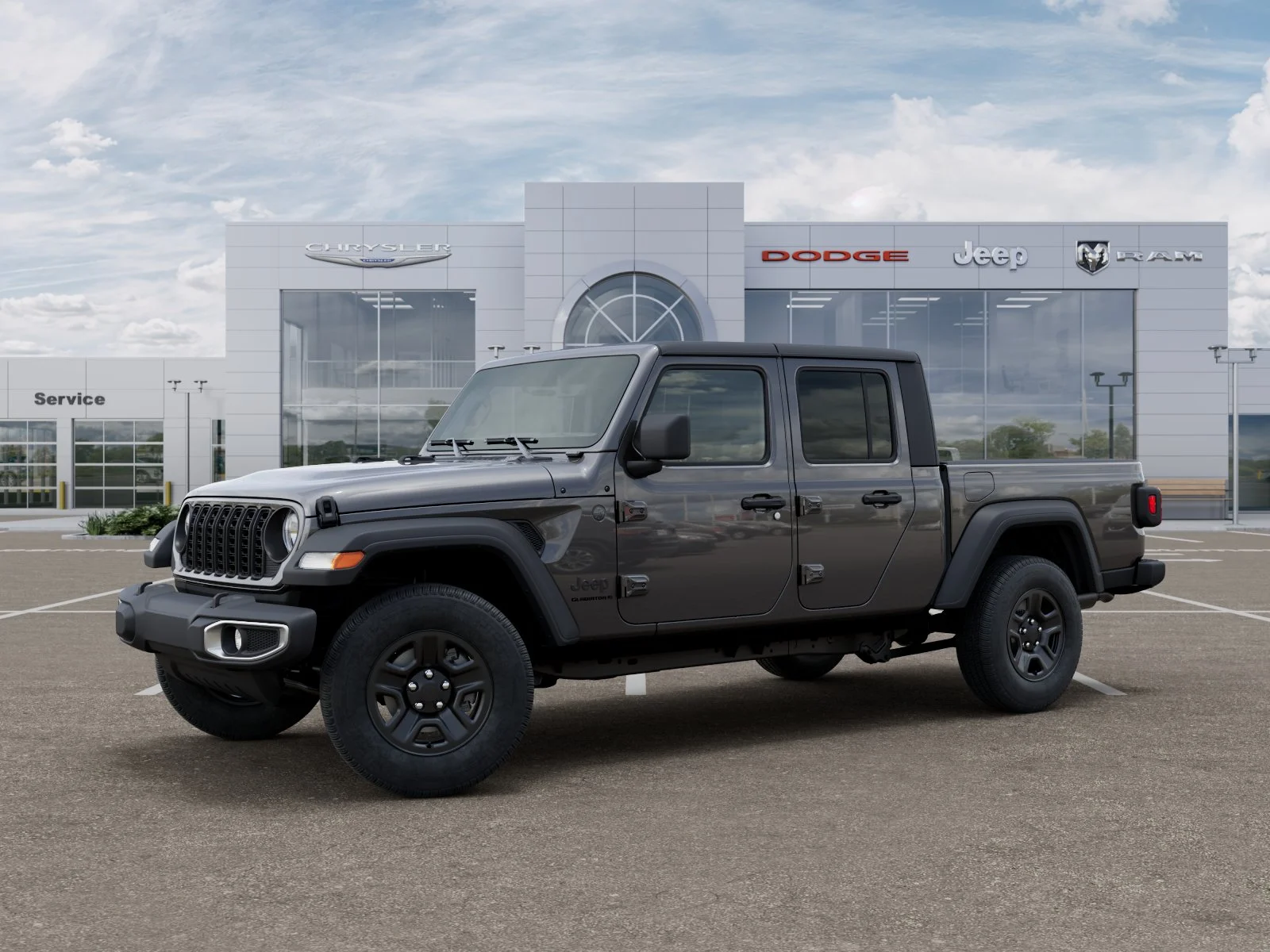 New 2026 Granite Crystal Metallic Clearcoat Jeep Sport image 57