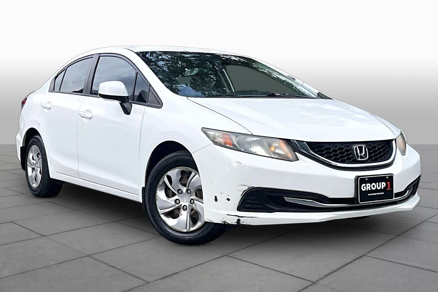 Used 2013 Honda Civic LX with VIN 19XFB2F5XDE020045 for sale in San Antonio, TX