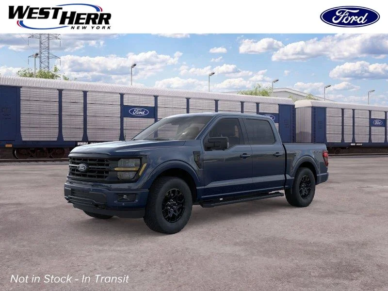 New 2026 Antimatter Blue Metallic Ford XLT image 1