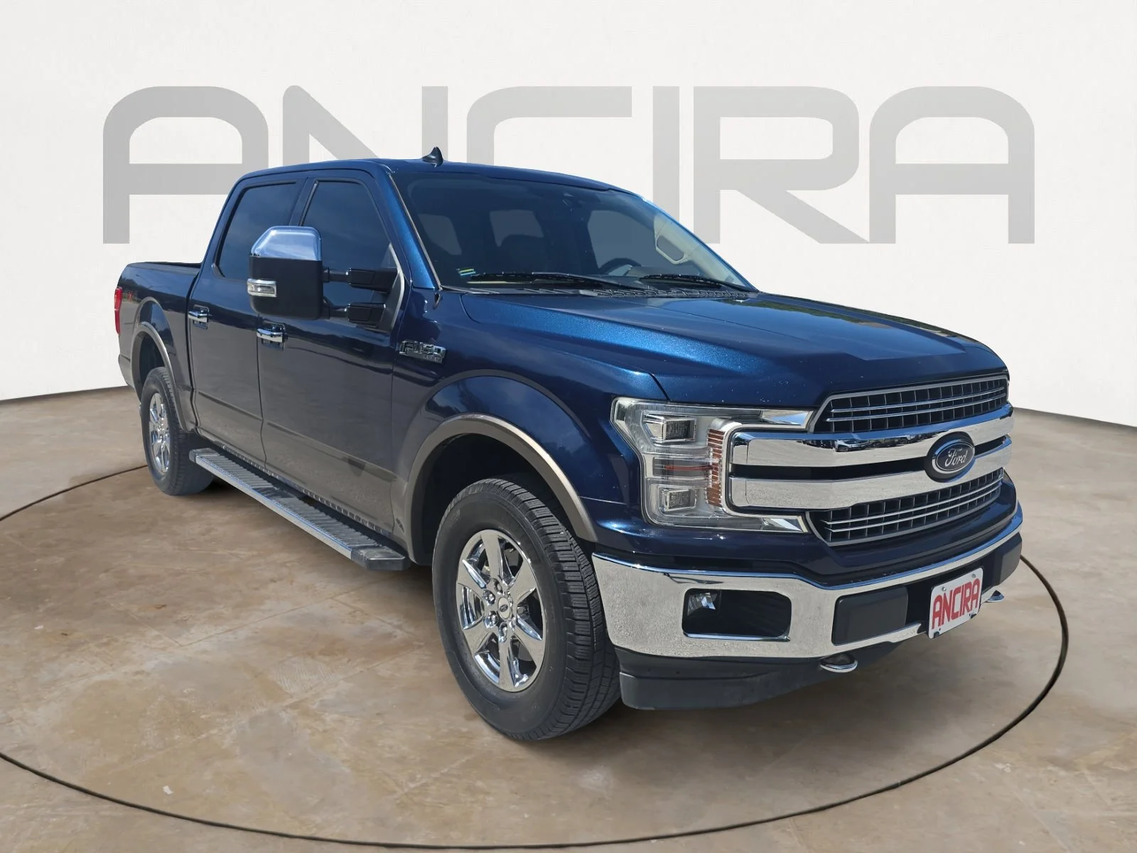 Used 2019 Agate Black Metallic Ford LARIAT image 4