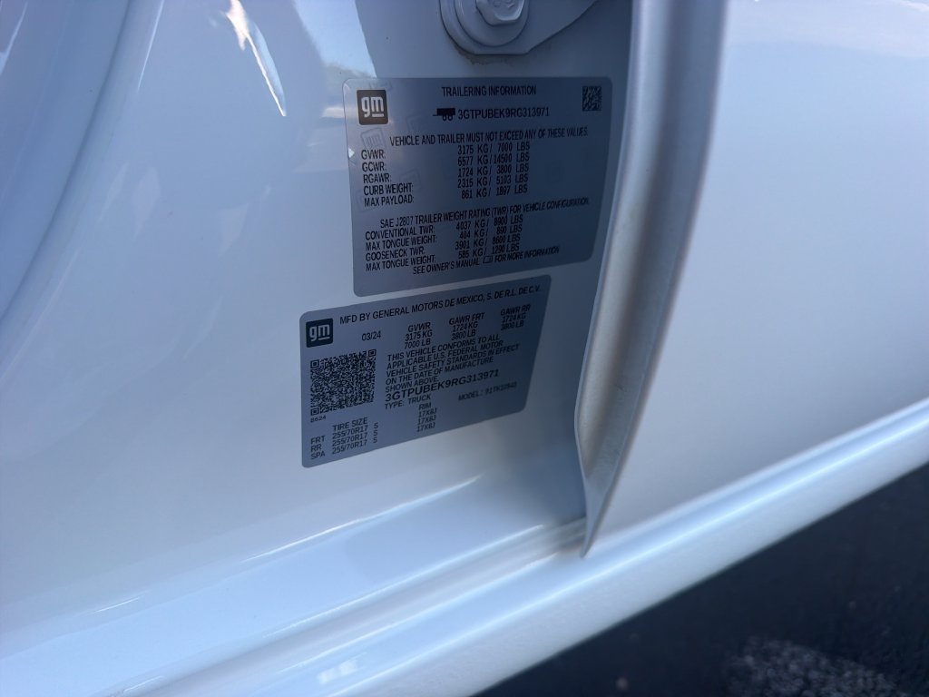 Certified Used 2024 White GMC SLE image 24