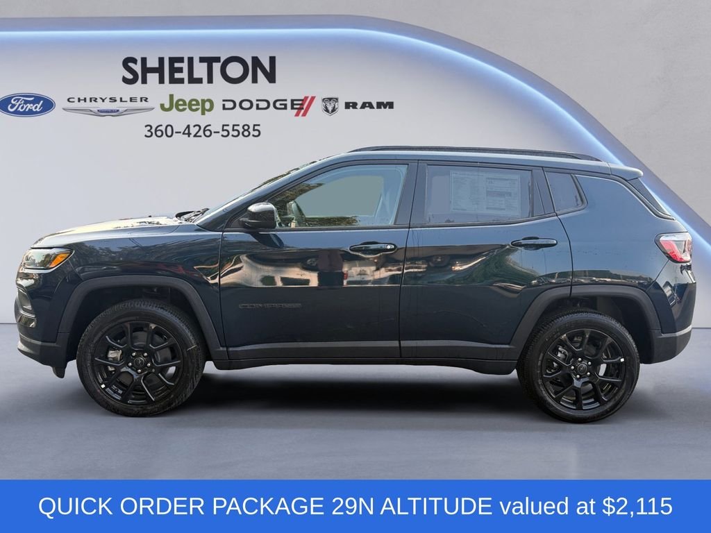 New 2026 Fathom Blue Pearl-Coat Exterior Paint Jeep Latitude image 3
