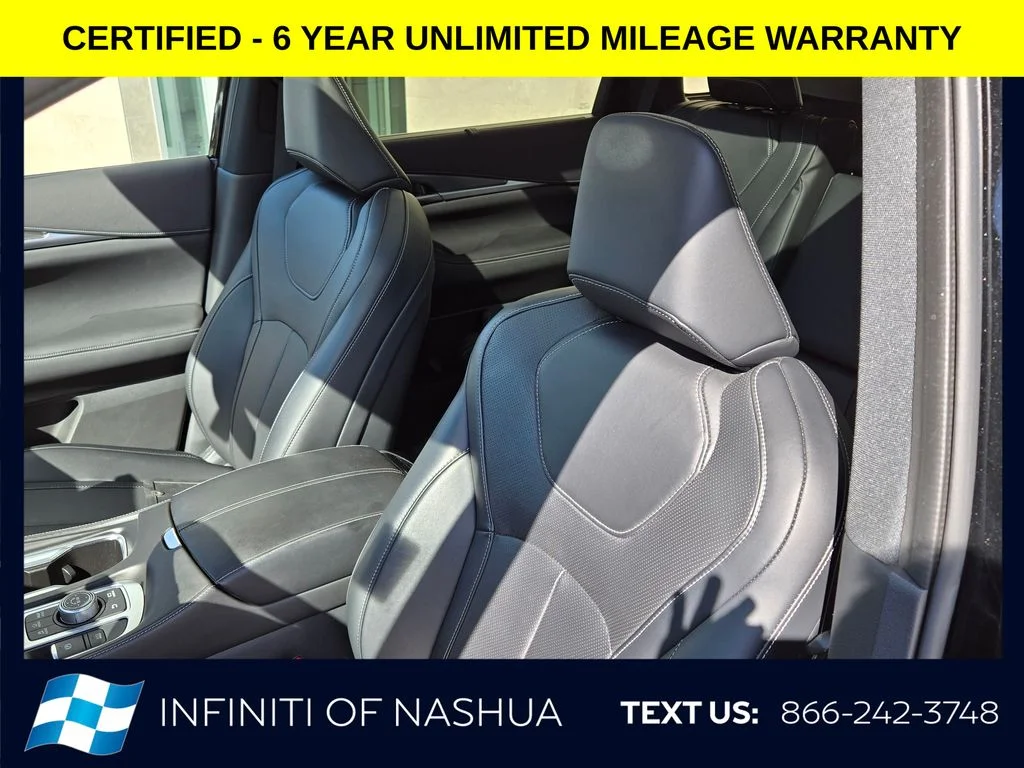 Certified Used 2024 Black INFINITI LUXE image 8