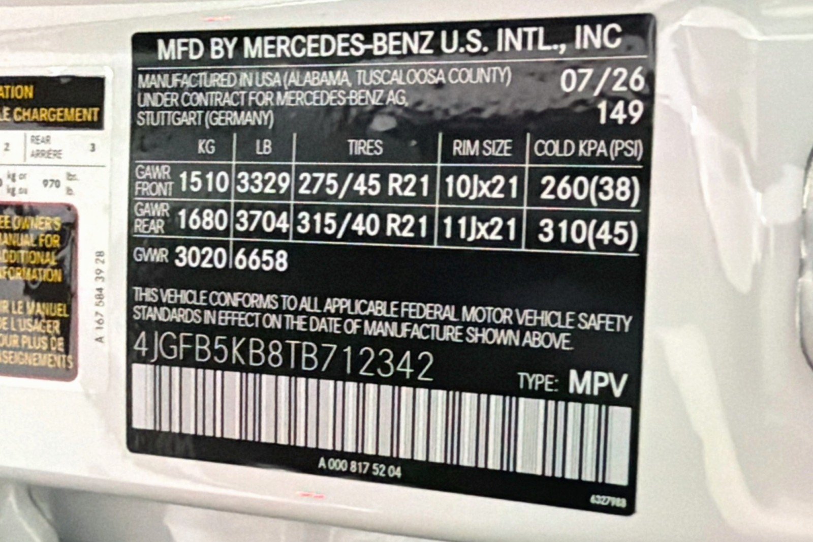 New 2026 Polar White Mercedes-Benz GLE 450 4MATIC® SUV image 24