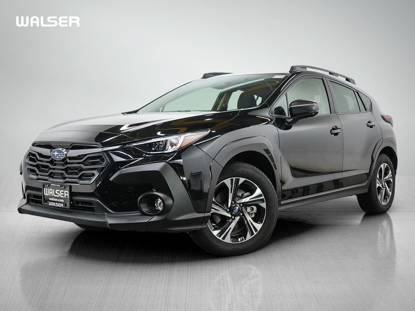 Used 2025 Crystal Black Pearl Subaru Premium image 1