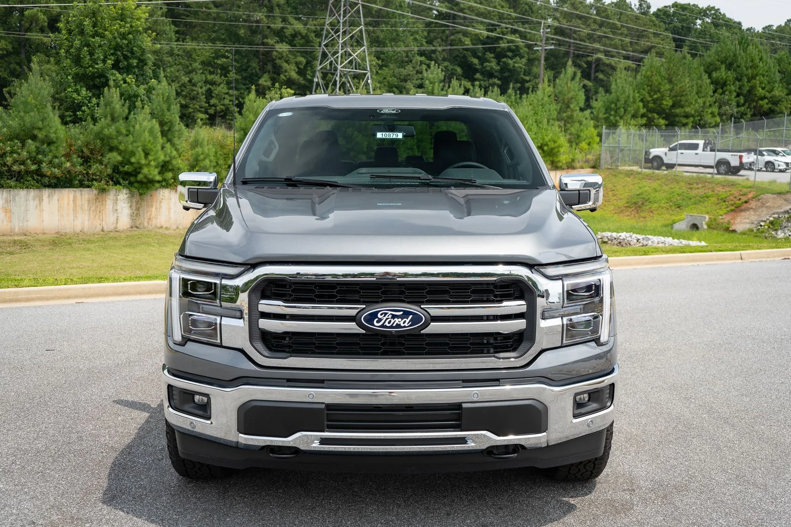 New 2026 Carbonized Gray Metallic Ford Lariat® image 2
