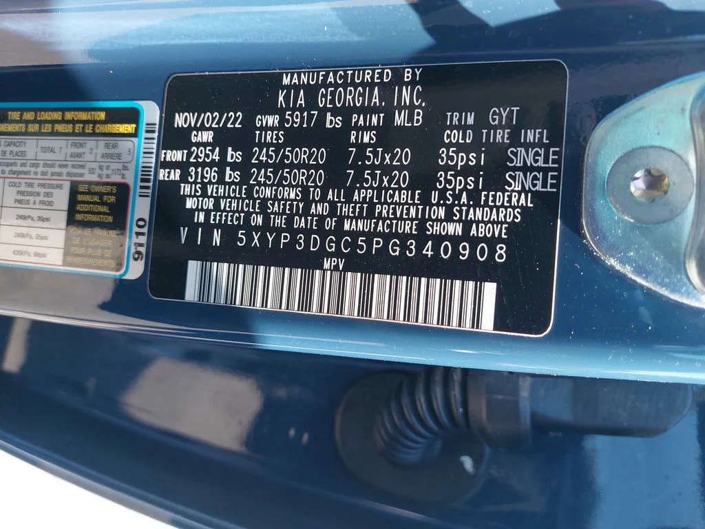 Used 2023 Black Kia EX image 33