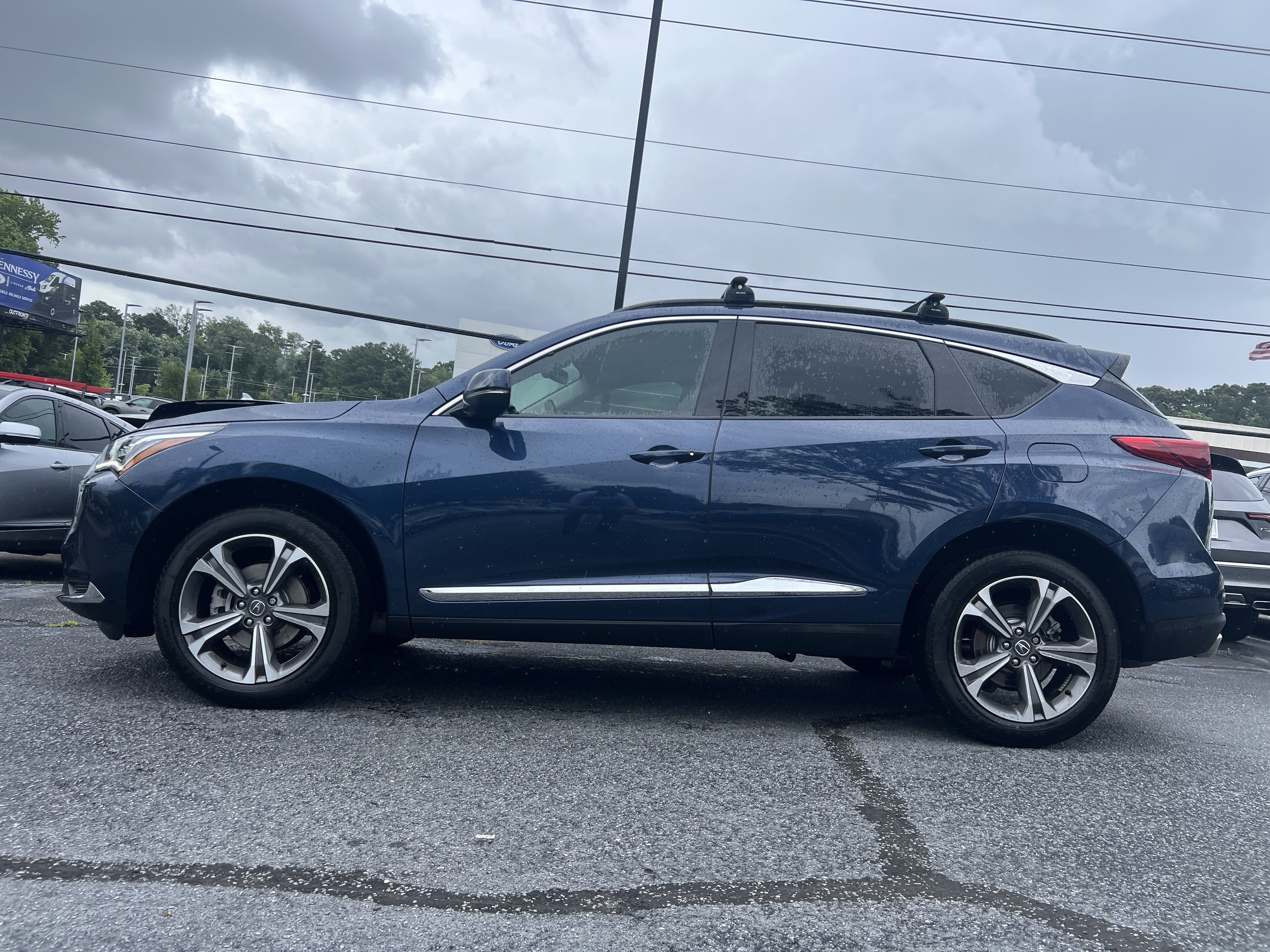Certified Used 2025 Canyon River Blue Metallic Acura w/Technology Package image 2