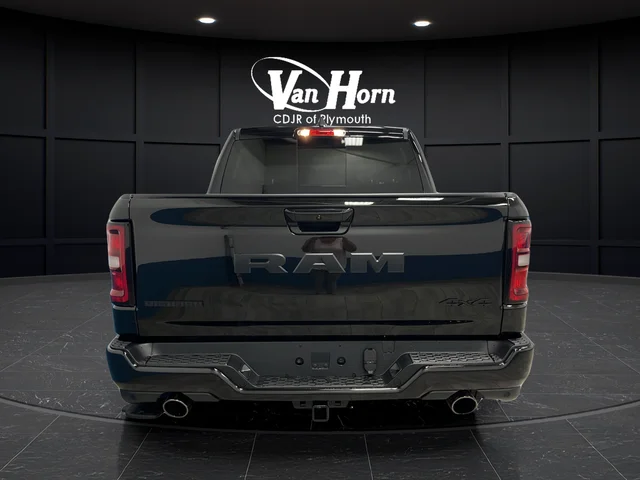 New 2026 Diamond Black Crystal Pearl-Coat Exterior Paint RAM Big Horn/Lone Star image 6