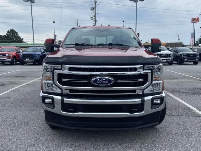 Certified Used 2021 Red Metallic Ford Lariat image 8