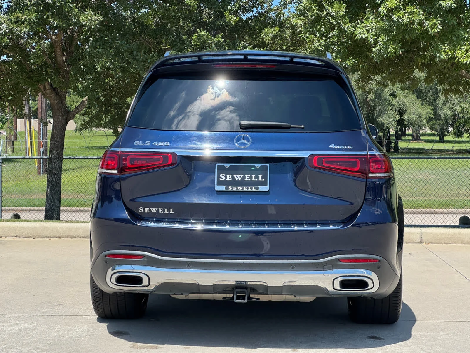 Used 2022 Lunar Blue Metallic Mercedes-Benz GLS 450 image 7