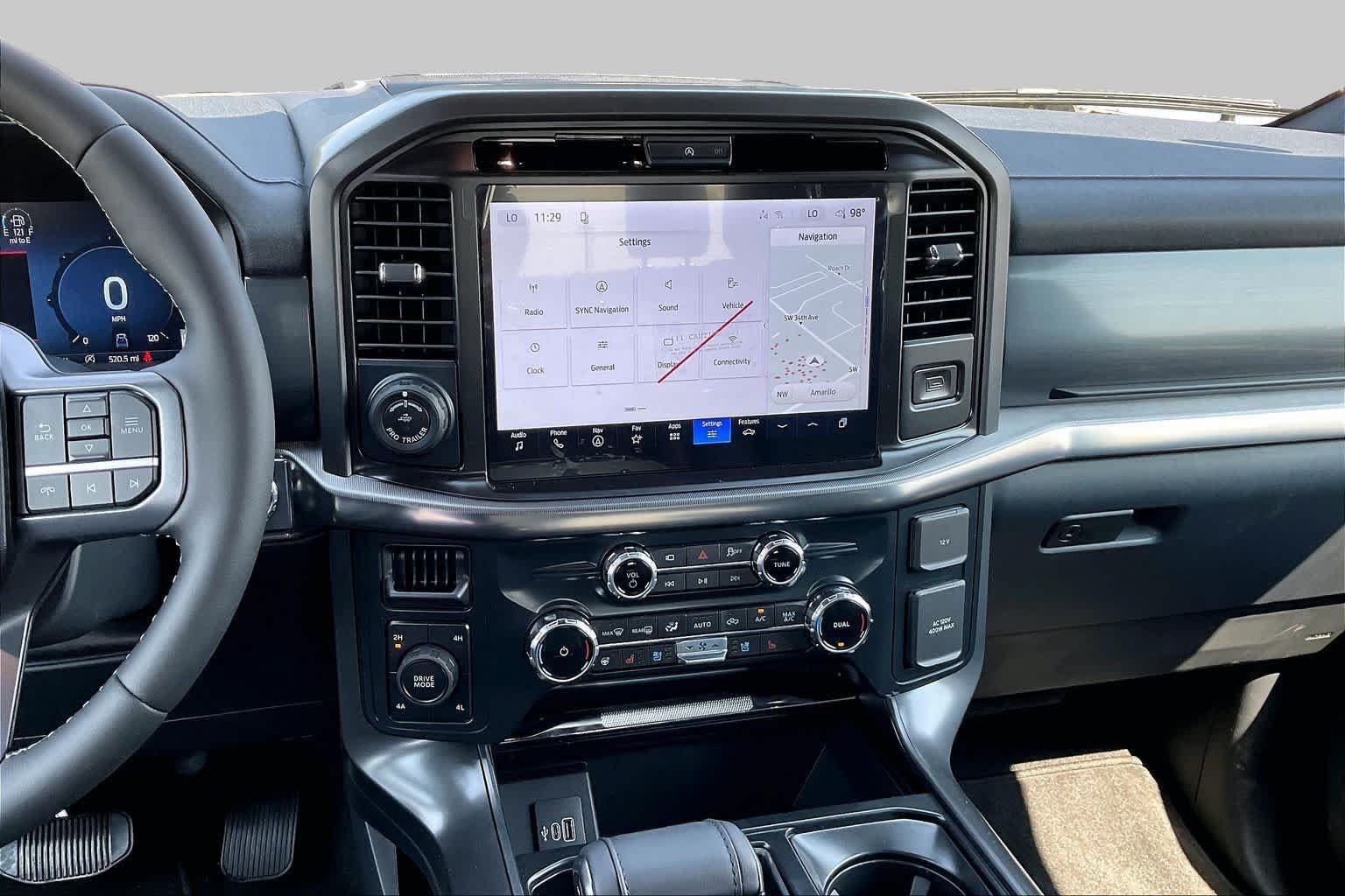 New 2026 Agate Black Metallic Ford Lariat® image 6