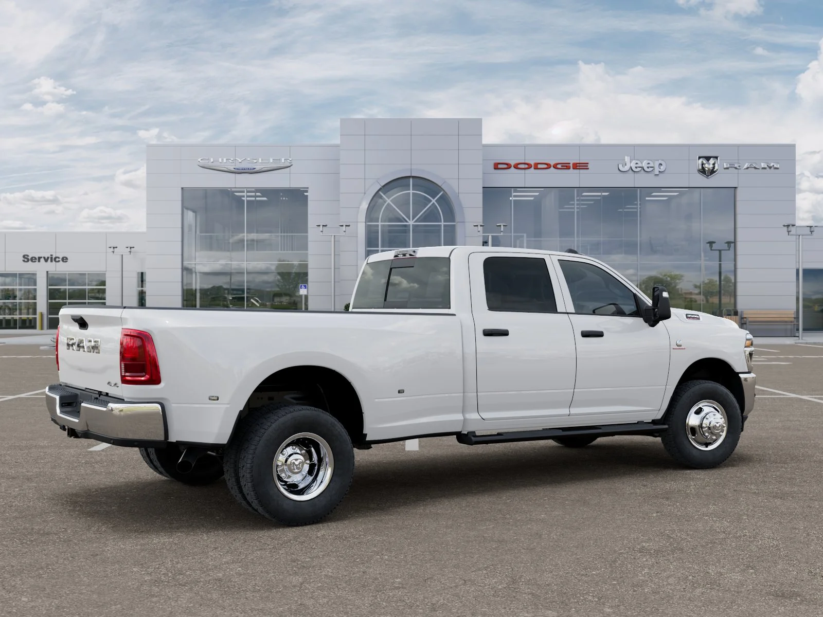 New 2026 Bright White Clear-Coat Exterior Paint RAM Tradesman image 37