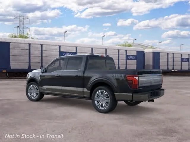 New 2026 Agate Black/Marsh Gray Ford King Ranch image 4