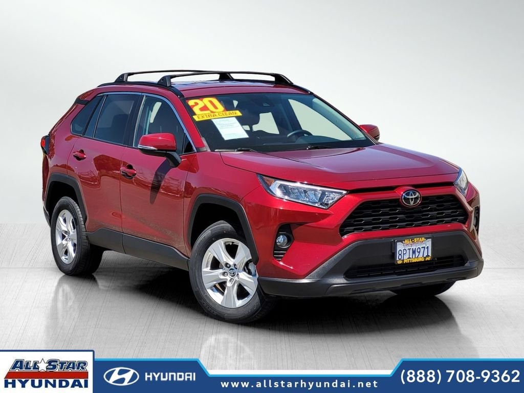 Used 2020 Red Toyota XLE image 1