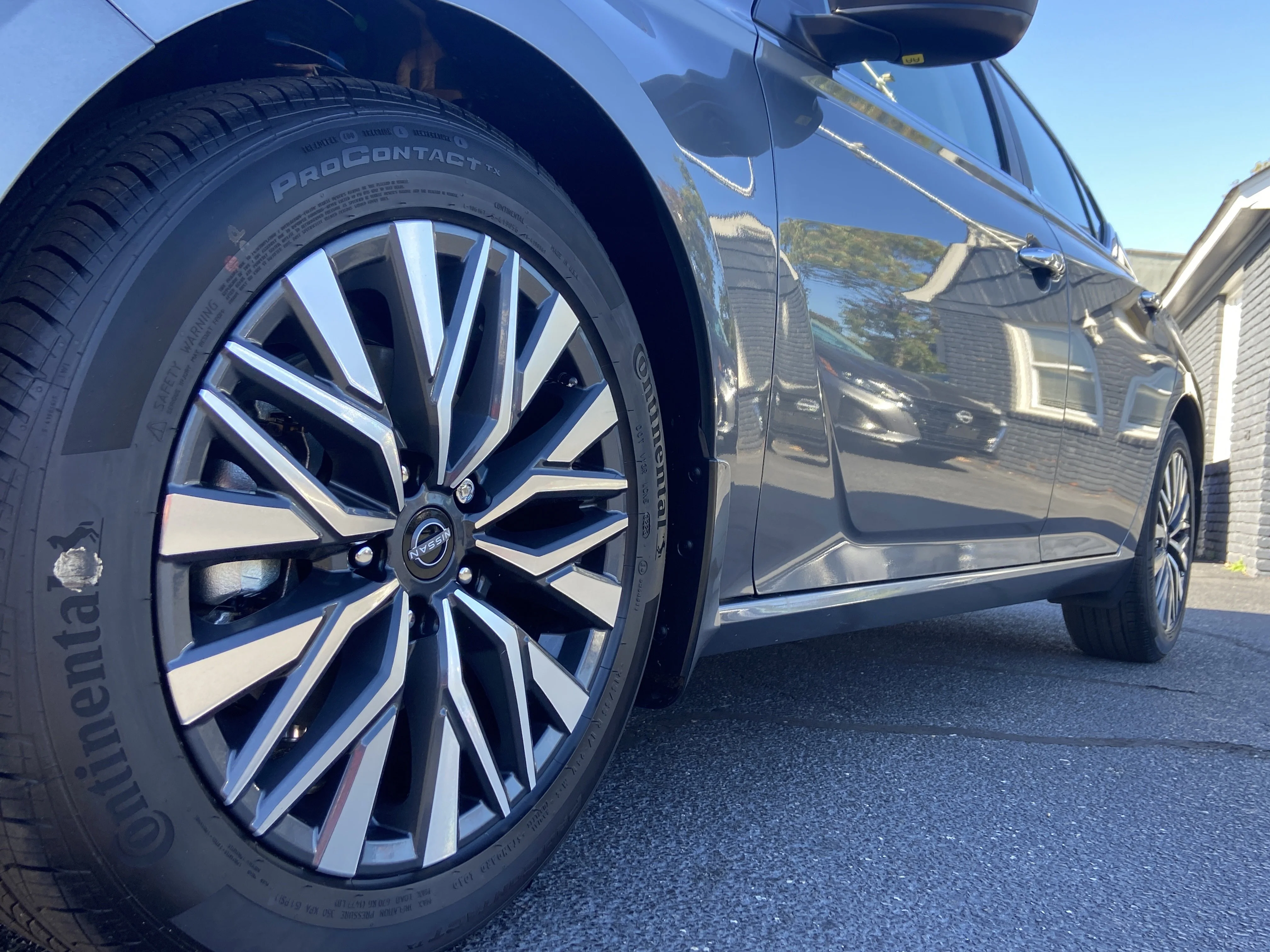 New 2026 Gun Metallic Nissan SV image 8