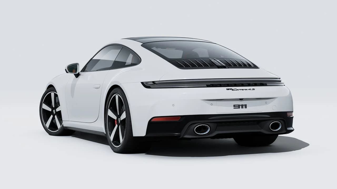 New 2026 White Porsche Carrera 4S image 3