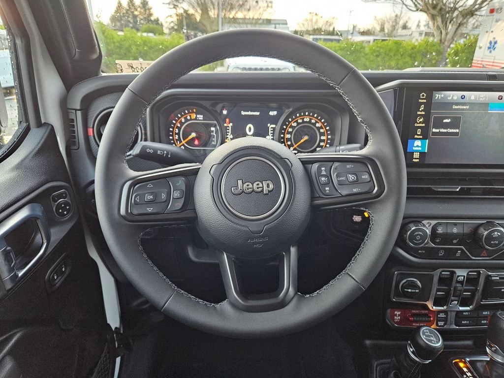 New 2026 Bright White Clearcoat Jeep Rubicon image 15