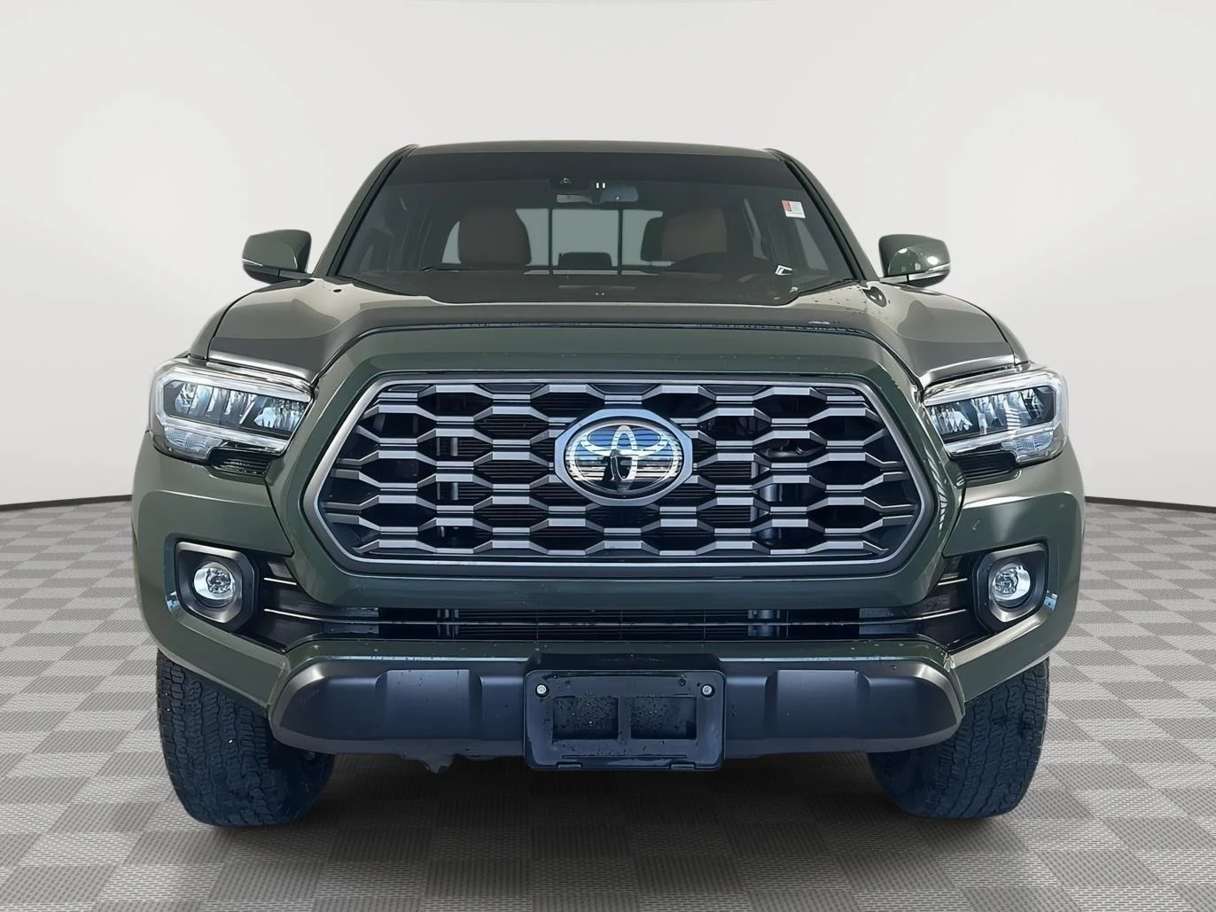 Used 2021 Army Green Toyota TRD Off Road image 2