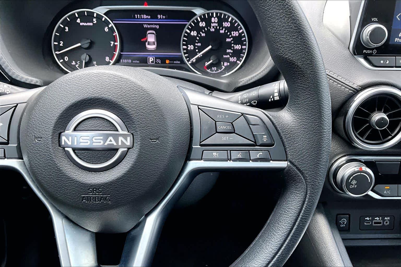 Used 2025 Super Black Nissan SV image 24