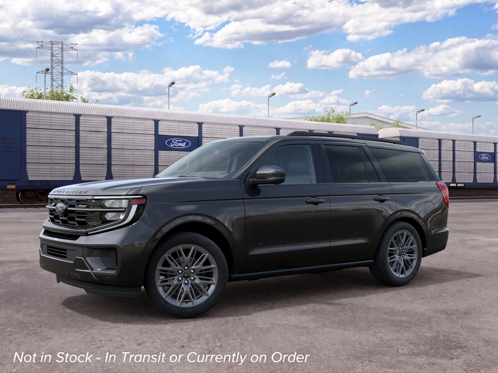 New 2027 Dark Matter Gray Metallic Ford Platinum image 1