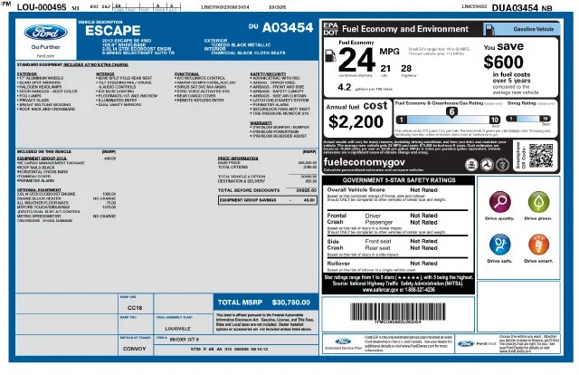 Used 2013 Black Ford SE image 31