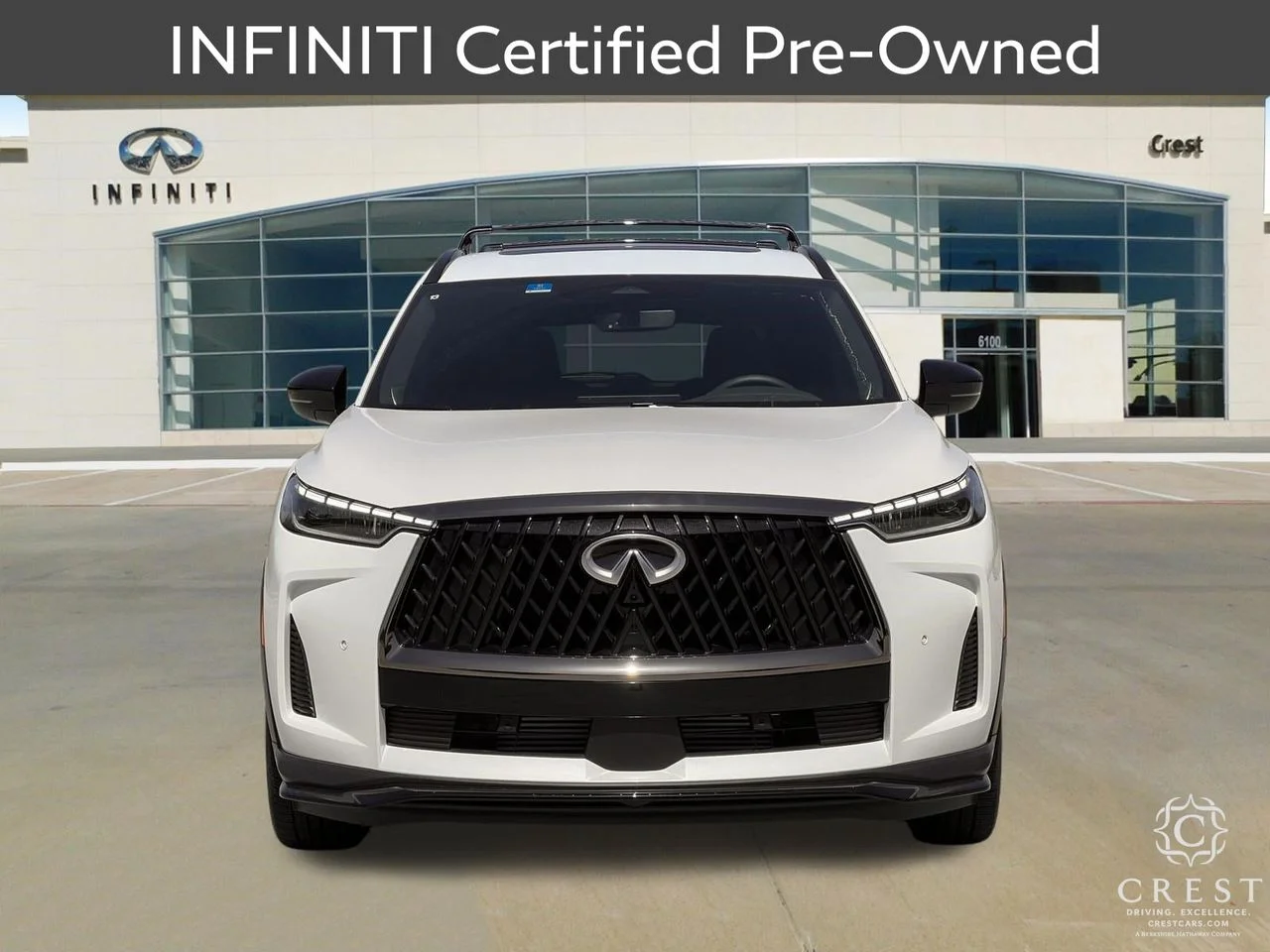 Certified Used 2026 Radiant White INFINITI SPORT image 10