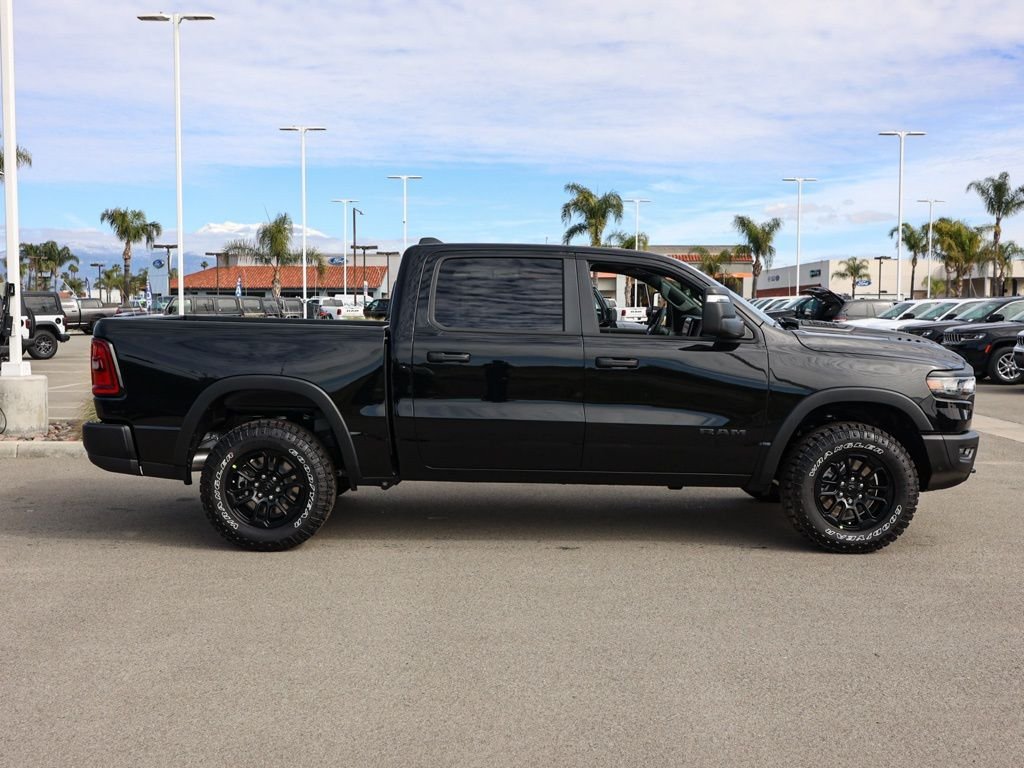 New 2026 Diamond Black Crystal Pearl-Coat Exterior Paint RAM Rebel image 2