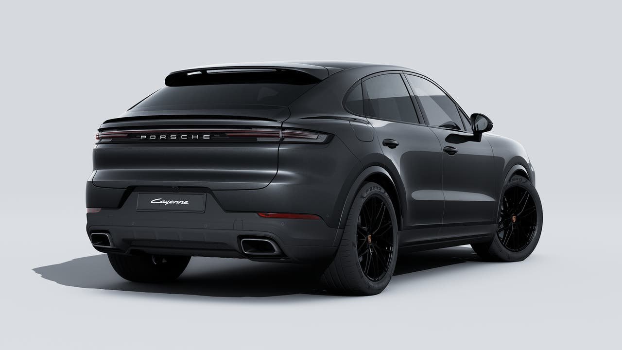 New 2026 Chromite Black Metallic Porsche Coupe image 9