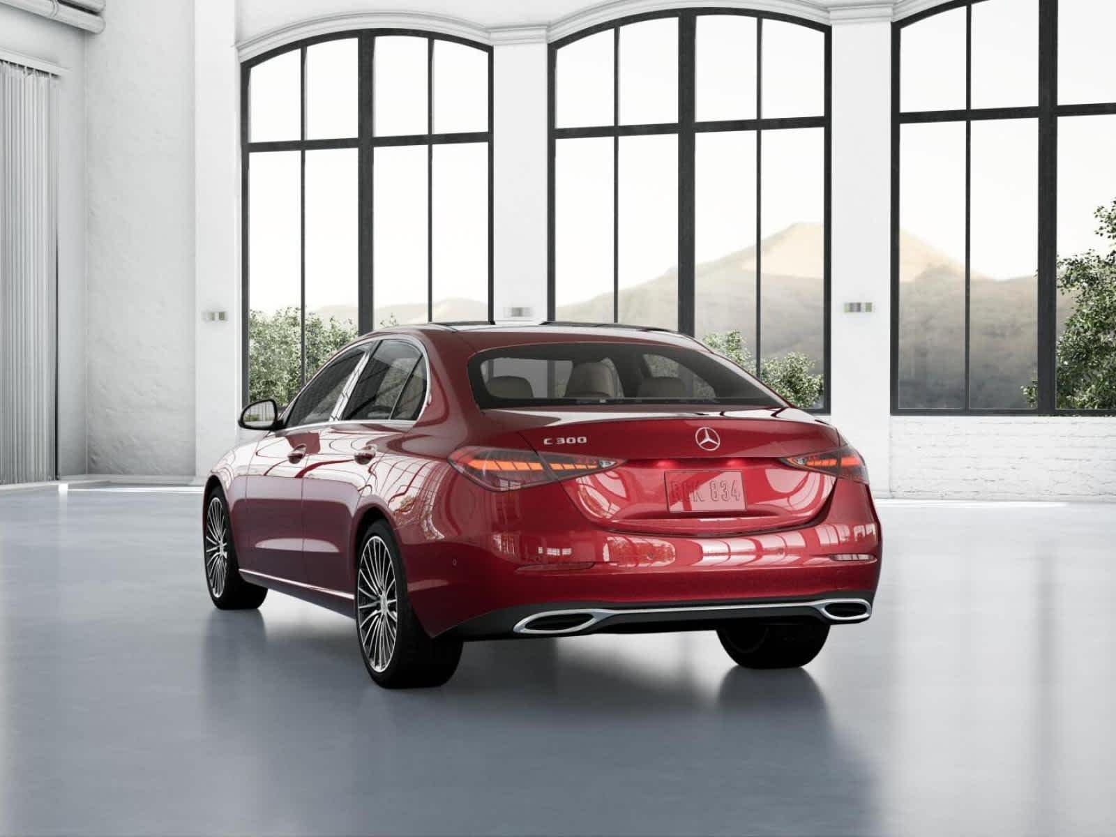 New 2026 MANUFAKTUR Patagonia Red Metallic Mercedes-Benz C 300 image 26