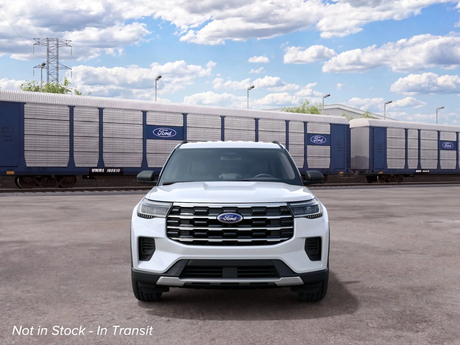 New 2027 Star White Metallic Tri-Coat Ford Active image 3