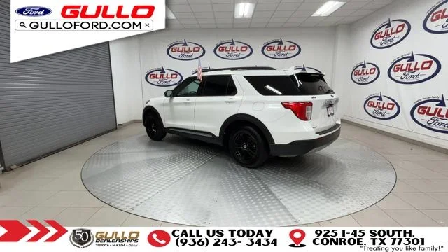 Certified Used 2020 White Metallic Ford XLT image 6