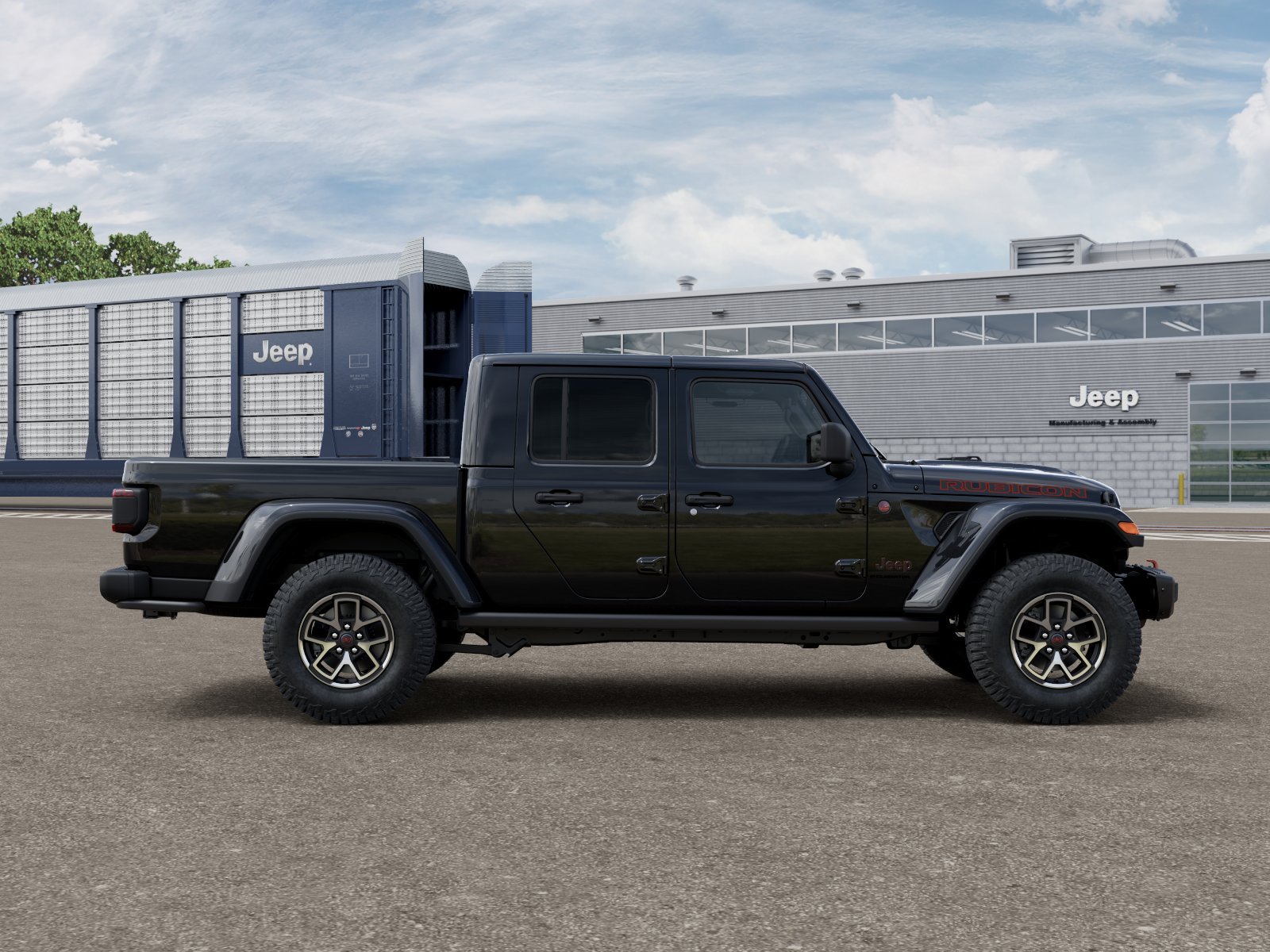 New 2026 Black Clear-Coat Exterior Paint Jeep Rubicon X image 33