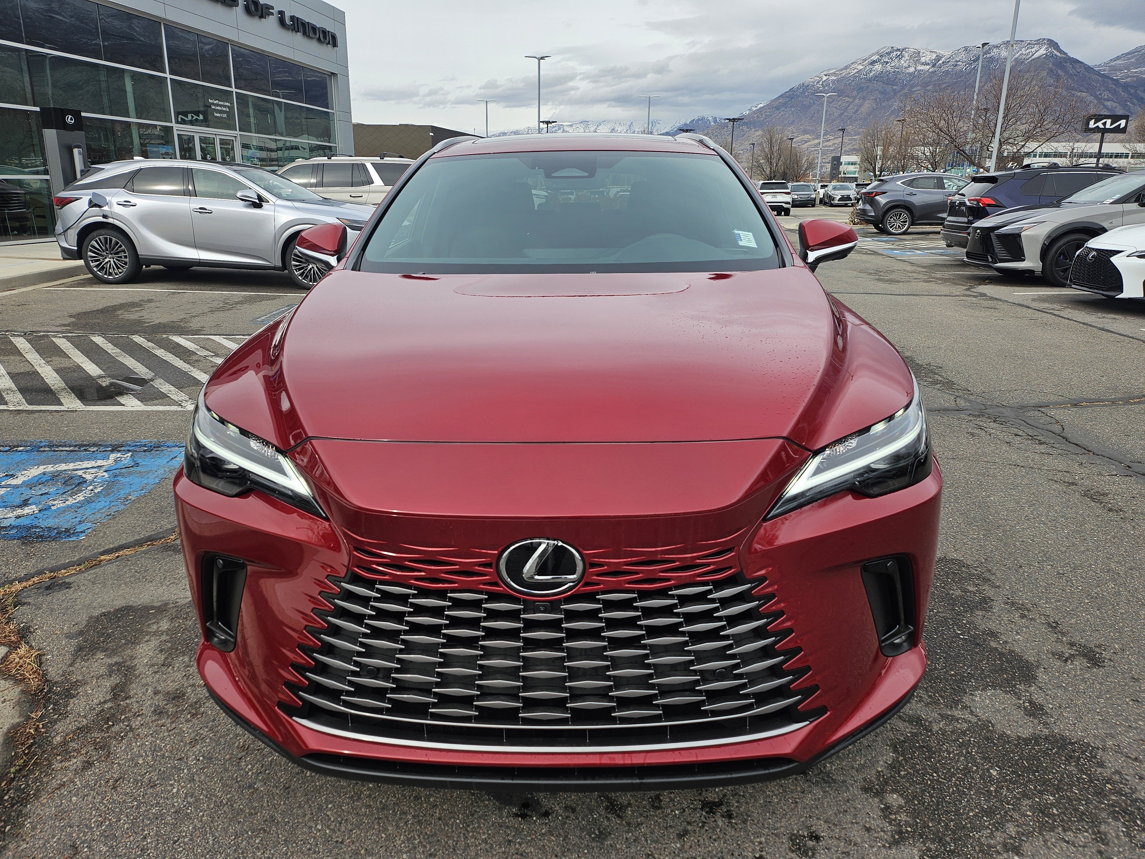 New 2026 Matador Red Mica Lexus 350 Premium image 2