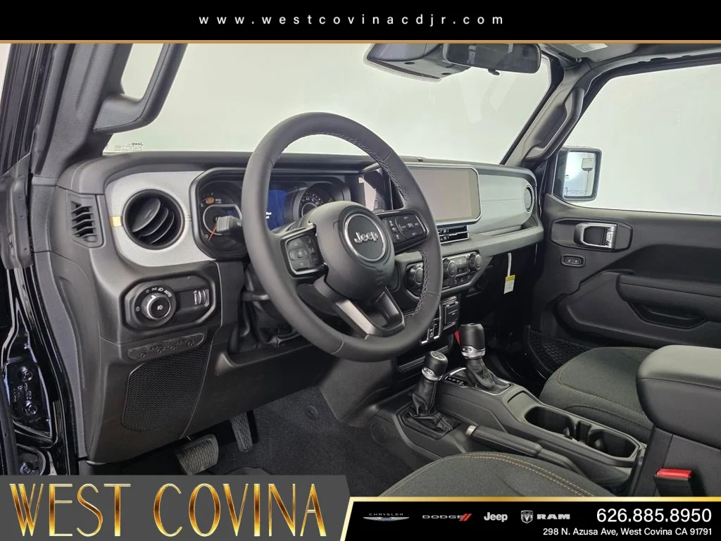 New 2025 Black Clear-Coat Exterior Paint Jeep Sport S image 18