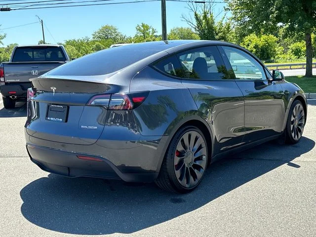 Used 2024 Gray Tesla Performance image 4