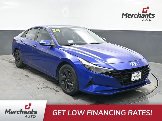 Used 2023 Blue Hyundai Blue image 1